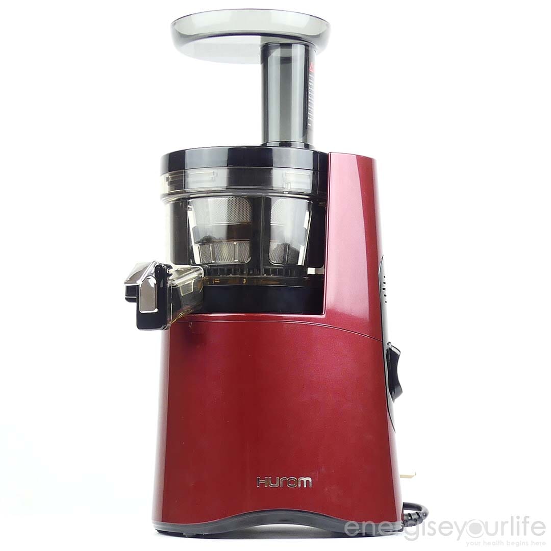 Hurom H-AA Alpha Vertical Slow Juicer in Red | Energise