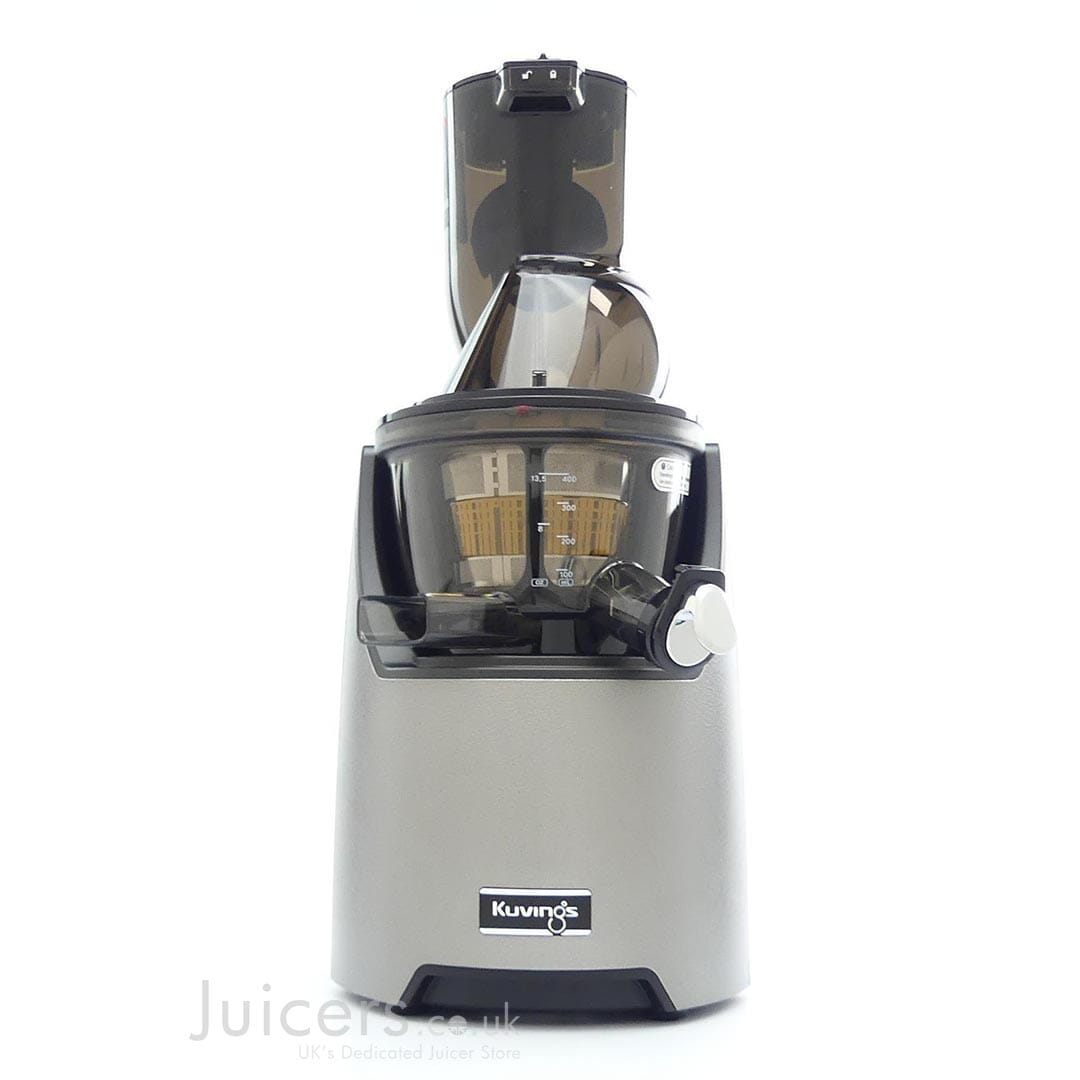 Kuvings EVO820 Slow Juicer Silver & Accessories | Juicers.co.uk