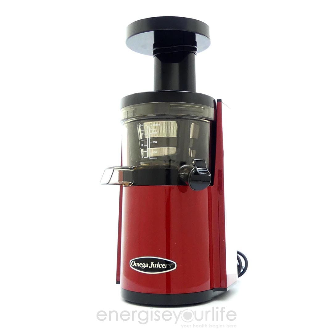 Omega VSJ843RR Slow Juicer in Red Omega VSJ843RR Slow Juicer in Red